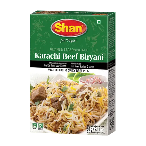 SHAN KARACHI BEEF BIRYANI 60G