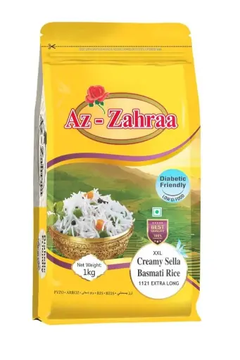 AZ-ZAHRA CREAMY SELLA BASMATI RICE 5KG