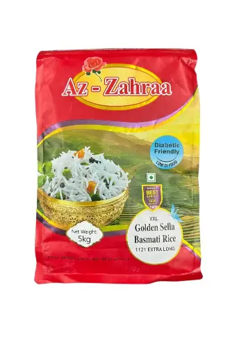 AZ-ZAHRA GOLDEN SELLA BASMATI RICE 5KG