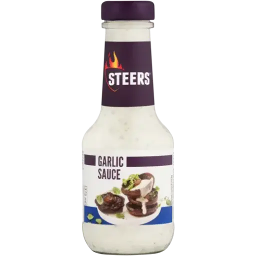 STEERS GARLIC SAUCE 375ML