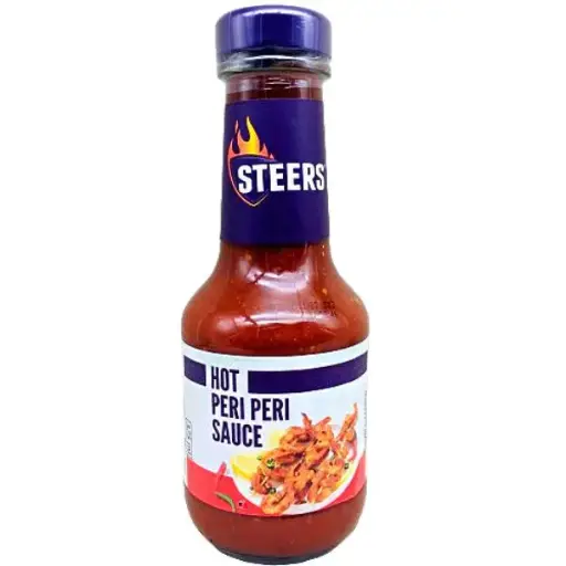 STEERS HOT PERI PERI 375ML