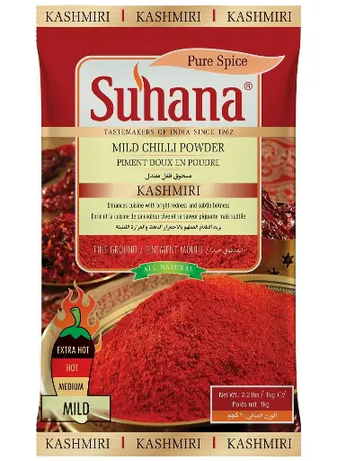SUHANA KASHMIRI MILD CHILI POWDER 1KG