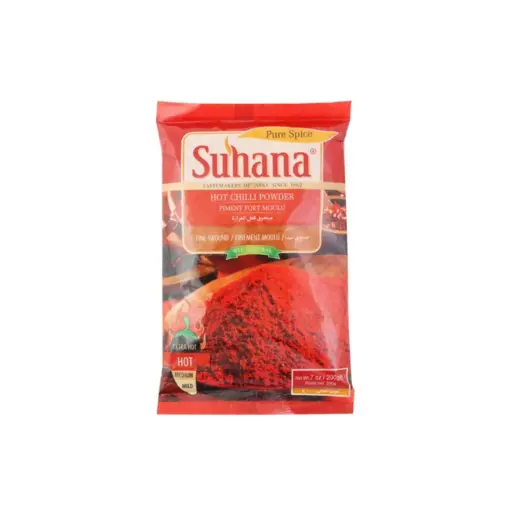 SUHANA HOT CHILLI POWDER 200G